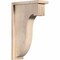 Ekena Millwork Del Monte Smooth Corbel w/Backplate, Douglas Fir, 5 1/2"W x 14"D x 22"H COR06X14X22DEL01SDF - alternate 1